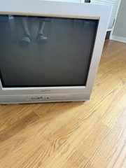 Vtg Gaming Tv Daewoo Dtq 20u4sc Television 2000s Large Retro Cable Prop 20”