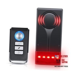 Car Anti-Theft Vibration Alarm, 108dB Automobile Vibration Sound & Light