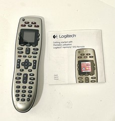 Genuine Logitech Harmony 650 Advanced Universal Remote Control – Tested no Cord