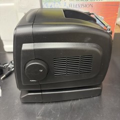Vintage Olympia 502R 5.5in Portable Black & White TV CRT AM FM Radio 12V Black