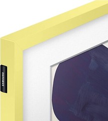 NEW SAMSUNG 32-inch Class THE FRAME CUSTOMIZABLE BEZEL – Vivid Lemon Yellow 32″