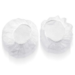 Headphone Ear Covers 100 Pcs Disposable Sanitary Non Woven Stretch Earpad 6.5cm