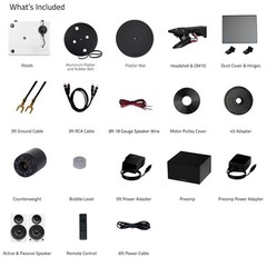 Fluance RT82 Vinyl Turntable, PA10 Preamp, Ai41 Powered 5″ Bookshelf Speakers