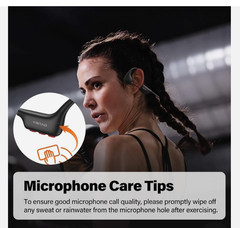 Bone Conduction Headphones, Open Ear Headphones Wireless Earphones, 32GB MP3, 8