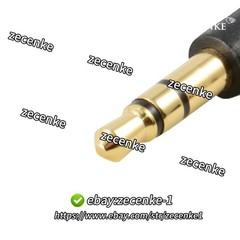 3ft Spring Coiled 3.5mm 1/8″ Aux Cable Stereo Audio Auxiliary Cord