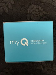 myQ Video Doorbell | 2K Camera, Battery/Wired Color Night Vision Live with 2-Way