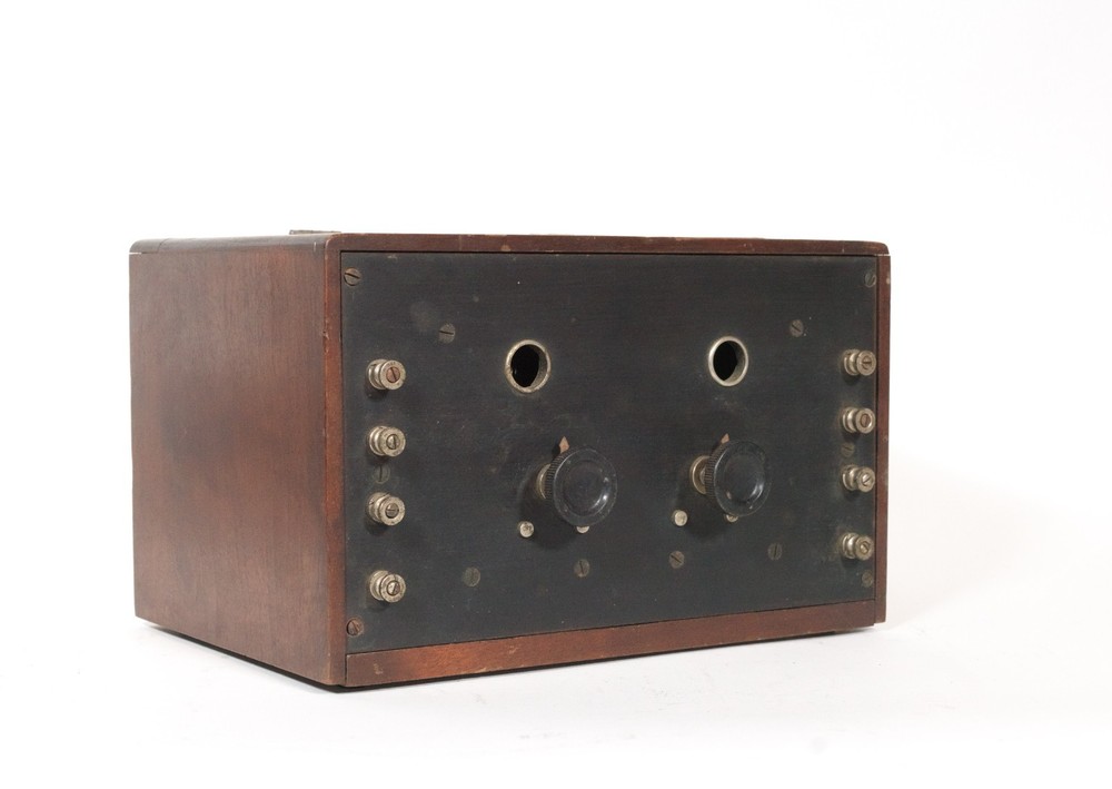 1922 Monroe McKillip Type A-7 Amplifier For D-7 Radio * Rare Chicago Set * Works