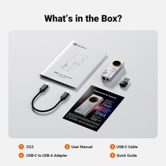 Fosi Audio DS3 Portable USB-C DAC Amp Gaming Headphone Amplifier 7.1 Audio