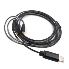 4ft MMCX To USB C Audio Earphone Cable for Shure SE215 SE315 SE425 SE535 SE846 f