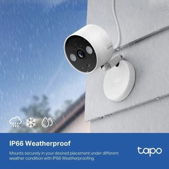 TP-Link Tapo C120 2K QHD AI Detection Weatherproof Security Camera, Two-Way Aud…