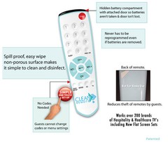 CLEAN REMOTE CR1 Universal TV Remote Control, Pack Of 25 – FREE SHIPPING NEW!!!