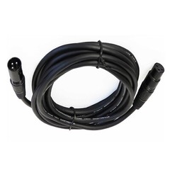 15ft 3-Pink Male XLR Mic Cable to 3 Pin Shielded XLR Female Cable for PA Audio