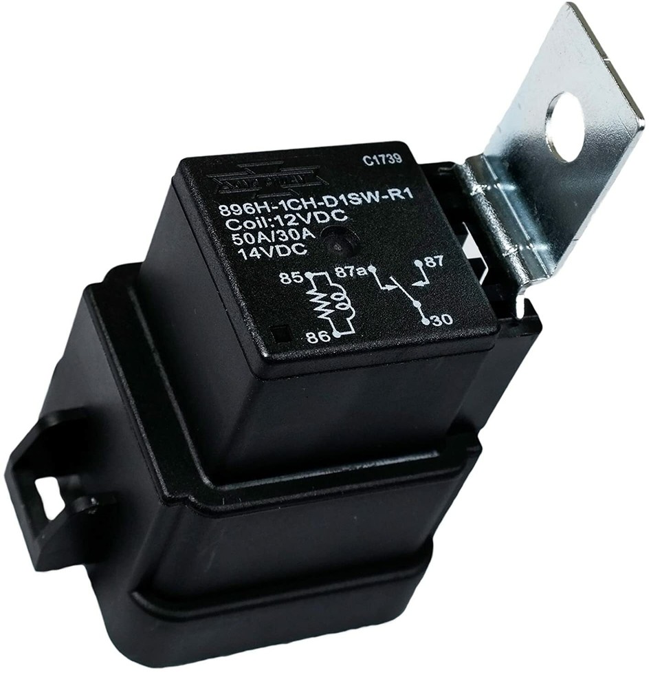 Song Chuan 896H-1CH-D1SW-R1-12VDC Song Chuan 50/30A, 50A 12VDC Automotive Rel