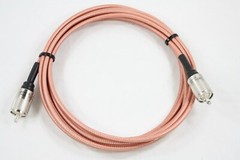 RG400 Double Silver Braid Teflon Coaxial Cable 12ft 6in w/Amphenol PL259’s CB