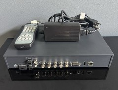 EVERFOCUS 4 Channel Input CCTV DVR DVD Burner 500 GB + Power & Remote Very Clean