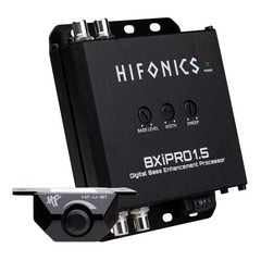 Hifonics BXIPRO1.5 Bass Enhancer, Digital Processor, Dash Mount Remote Control