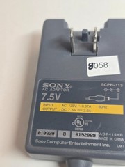 Original Sony 15W AC Power Adapter for Playstation One 7.5V Video Game Console