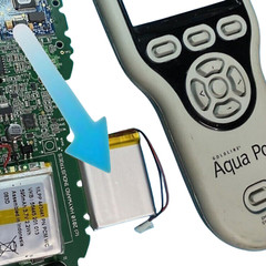 Battery Replacement KIT For Hayward AQL2-POD AquaPod Wireless Remote Control