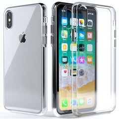 For Apple iPhone X Case Silicone Crystal Clear Bumper Gel iPhone 10 Soft Cover