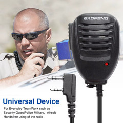Baofeng Shoulder Speaker Mic Microphone for Baofeng Walkie Talkie UV 5R 82 888S