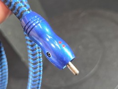 AudioQuest Diamondback RCA Audio Interconnect Cable 6FT 6IN Blue Black FAST SHIP