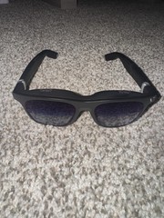 VITURE One LITE XR Smart Glasses Black USB-C w/ Case Cable & Lens Cover