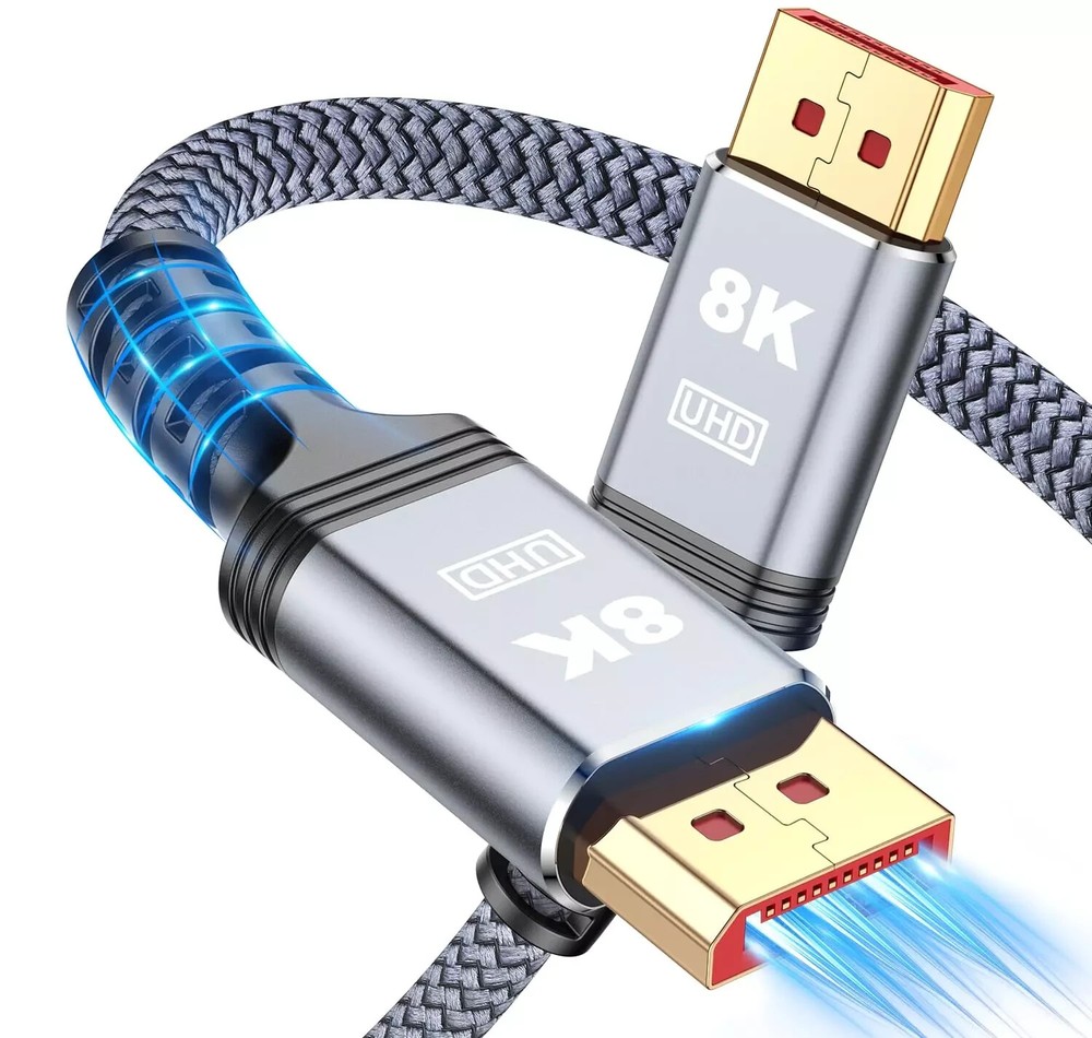 Displayport Cable 1.4, [VESA Certified] 8K 4K DP Cable 5Ft, Display Port Cable
