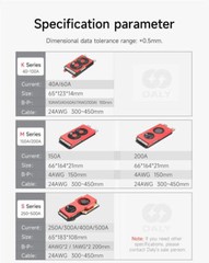 Daly Smart BMS Lifepo4 4S 12V 8S 24V 16S 48V 100A 150A 250A Bluetooth BMS lot US