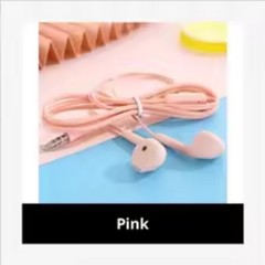 Headphones Wired Earphone White Headphones Earbuds 3.5mm Jack for Android iOS US