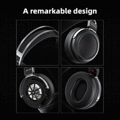 [Missing cloth pouch] FiiO/JadeAudio JT1 Professional Studio Headphones (Black)