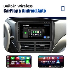 Android 15 Car Stereo Radio GPS Apple Carplay WIFI For Subaru Fores 2007-2013