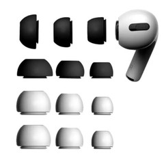 3-PAIRS Ear Bud Tip For Apple AirPod Pro 1&2 Replacement Silicone Rubber X/S/M/L