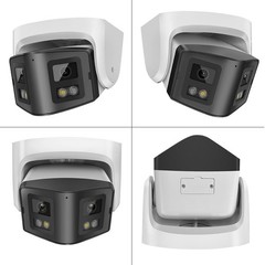 VIKYLIN Dual Light Color 180 degree POE 8MP 4K Ethernet CAMERA with audio ONVIF