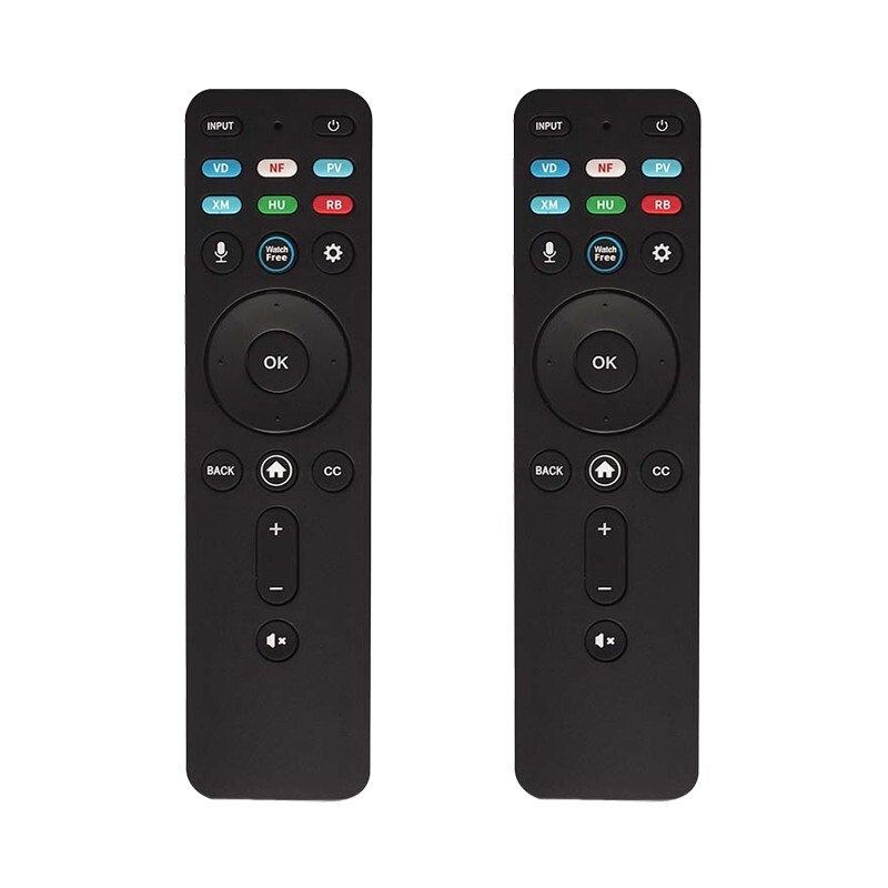 2Pcs Voice remote For ALL Vizio smart TV D/ V/ M sereis VUDU/NETFLIX/XUMO/HULU