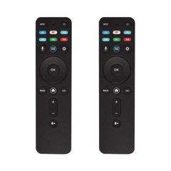 2Pcs Voice remote For ALL Vizio smart TV D/ V/ M sereis VUDU/NETFLIX/XUMO/HULU