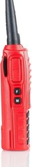 UV-82HP Red High Power Dual Band Radio: 60 Mile Waterproof Communication