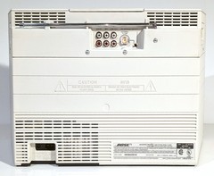🔥【PRO SERVICED】MINTY Bose Wave CD-3000 Radio/CD! White/Silver~Remote+💥GUARANTY