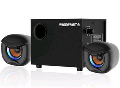 Wemeweme Computer Speakers, PC Speakers Subwoofer Desktop Laptop Monitor Gaming