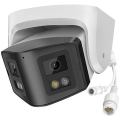 VIKYLIN Dual Light Color 180 degree POE 8MP 4K Ethernet CAMERA with audio ONVIF