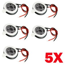 5/10x Speaker 13mm Dia 8Ohm 1W 2-Wire Mini Micro Audio Magnetic For Arduino USA