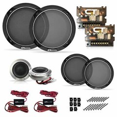 CT Sounds Meso 6.5” 500 Watt 3-Way Premium Component Car Speaker Set