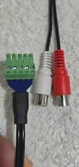 FEMALE RCA TO 5 Pin Phoenix/Terminal/Captive Block for Extron/AV Pro.(PACK OF 2)
