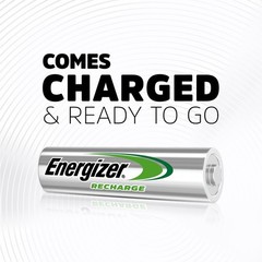 Rechargeable AA Batteries 8 Pack Nimh Household Use Eco-Friendly Leak Proof