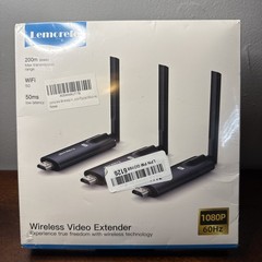 Lemorele Wireless HDMI Transmitter and Receivers 5Ghz up to 656ft 1080p 60Hz NEW