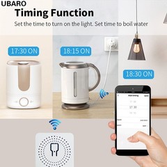 Mini Intelligent WiFi Breaker For Household Use White Premium