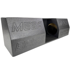 Universal Single Regular Cab Subwoofer Box 2×10” Ford Gm Bolero Style Mega Bass