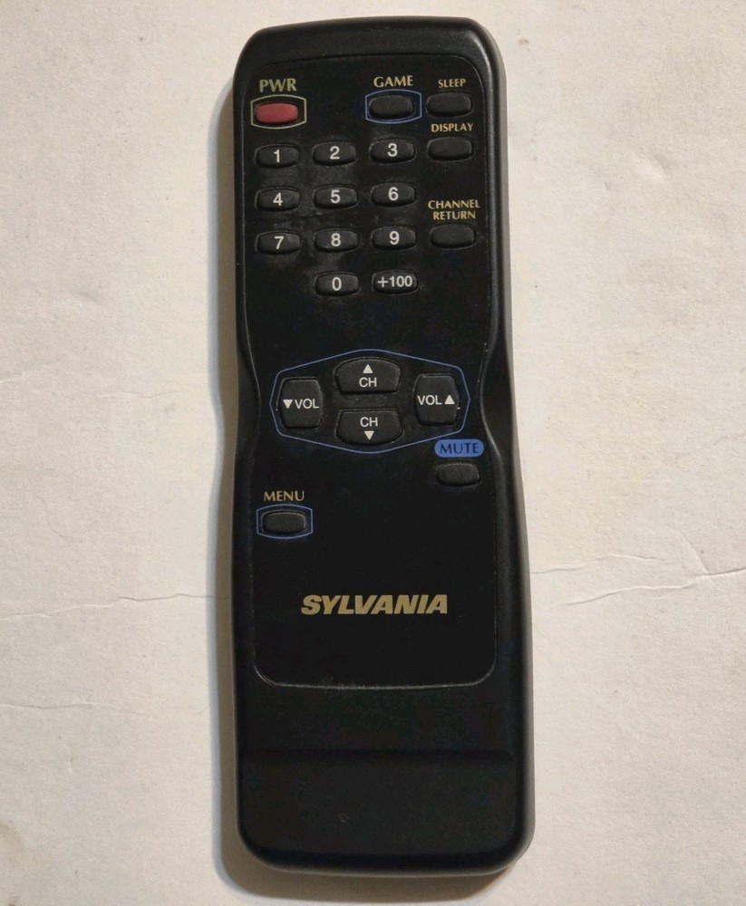 OEM Sylvania N0139UD CRT TV Remote w Game Button TESTED Works w Several Models