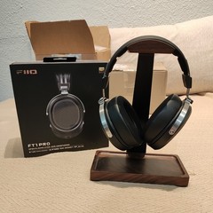 FiiO FT1 Pro Open-Back Planar Magnetic Wired Hi-Fi Headphone (Black)
