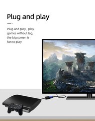 080P HDMI Male to VGA Female Video Cable Cord Converter Adapter For PC Monitor