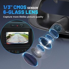 Tailgate Handle Backup Rear View Camera for 2007-2013 Chevrolet Chevy Silvera…